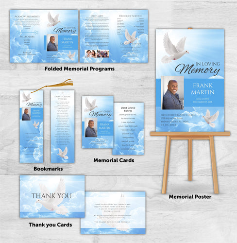 Funeral Program Package